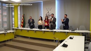 Commemoració 42è Aniversari de la Independència de Deltebre