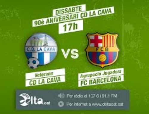 Partit 90è Aniversari CD La Cava amb el FC Barcelona