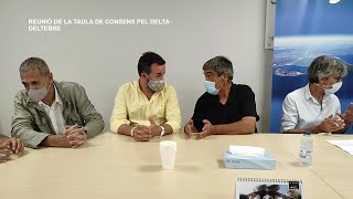 Reunió de la taula de Consens pel Delta