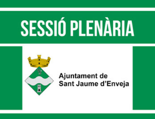 Sessió plenària Ajuntament de Sant Jaume d’Enveja (juliol 2022)