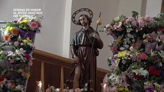 Festes Majors de Deltebre: Ofrena en honor al Patró Sant Roc