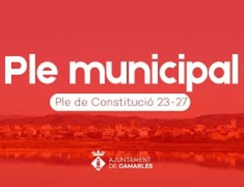 Ple de constitució de la nova corporació municipal 17 de juny de 2023