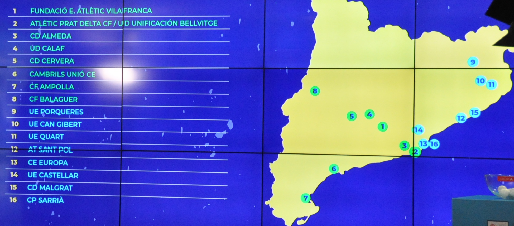 Definits els aparellaments dels vuitens de final del Torneig de Segona Catalana