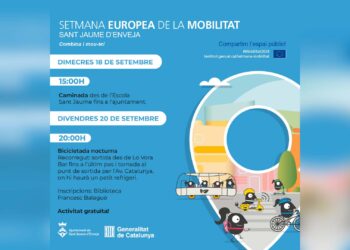 Sant Jaume d’Enveja celebra la Setmana Europea de la Mobilitat 2024