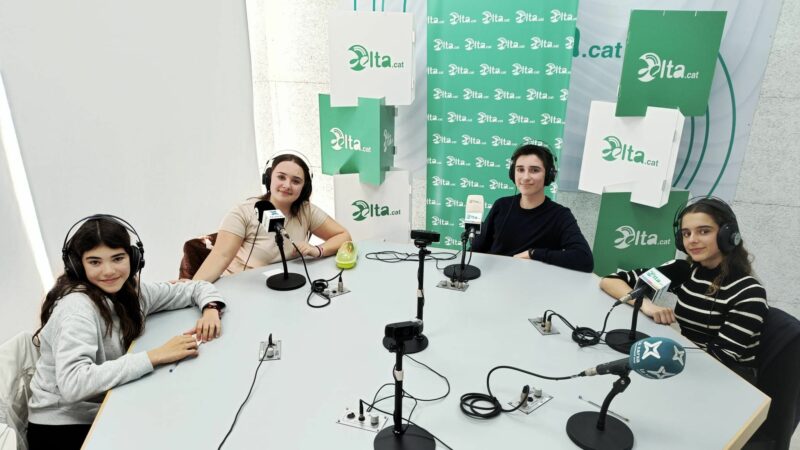 Delta.Cat emet este divendres (12h) el Pica Lletres amb participació de l’alumnat de l’Institut de Deltebre