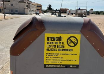 Camarles posa en funcionament un nou servei de recollida d’objectes voluminosos