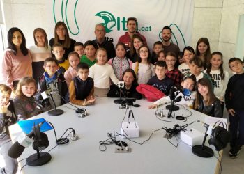 “Aita com parlen!” Avui, amb l’alumnat de l’Escola Riumar