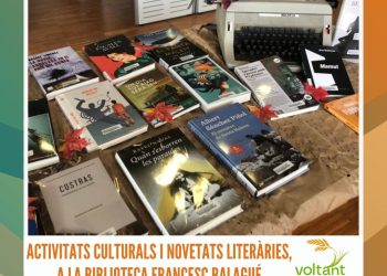 Activitats culturals i novetats literàries, a la Biblioteca Francesc Balagué