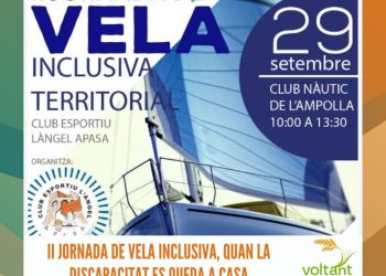 II Jornada de Vela Inclusiva, quan la discapacitat es queda a casa