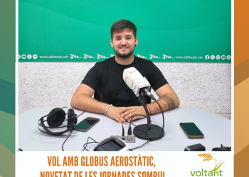 Vol amb globus aerostàtic, novetat de les Jornades Somriu