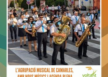 L’Agrupació Musical de Camarles, amb nous músics i agenda plena