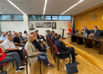 L’alcalde de l’Ampolla participa en la reunió del pla alternatiu de transport