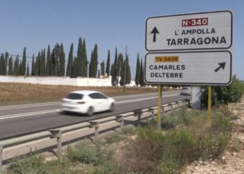 Tallades la TV-3454 a Deltebre i l’N-340 a la Ràpita pels efectes de les pluges