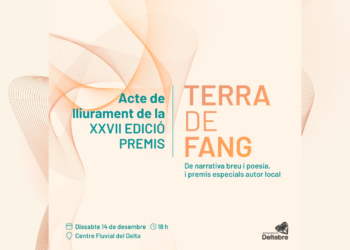 Deltebre acollirà el lliurament de la XXVII edició dels Premis Terra de Fang
