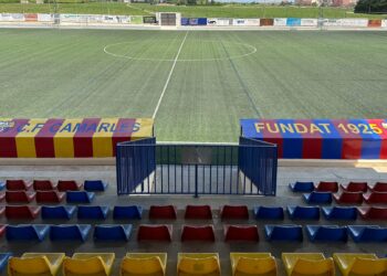 Partit entre el Camarles i el Juvenil A del F.C. Barcelona, activitat estrella del centenari del club