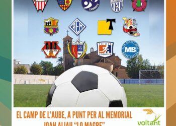El Camp de l’Aube, a punt per al memorial Joan Aliau “Lo Magre”