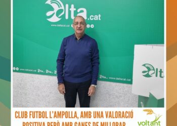 Club Futbol l’Ampolla, amb una valoració positiva però amb ganes de millorar