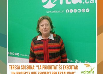 Teresa Solsona: “La prioritat és executar un projecte que serveixi per estalviar”