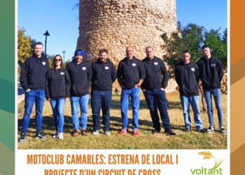 MotoClub Camarles: estrena de local i projecte d’un circuit de cross