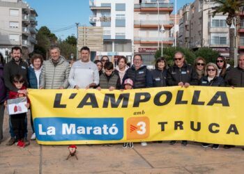 L’Ampolla recapta més de 2.000 euros per a La Marató de 3Cat