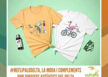 #MeFlipaLoDelta, la moda i complements amb dibuixos autèntics del Delta