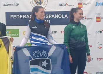 Noa Quinquilla, del Club de Rem Delta, bronze al Campionat d’Espanya de llarga distància