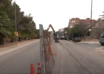 S’inicien les obres de millora de l’avinguda Generalitat de l’Ampolla per millorar l’accès al nucli urbà