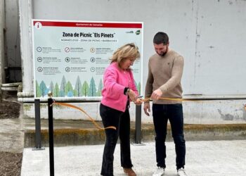 Camarles inaugura la nova zona de barbacoes i pícnic “Els Pinets”