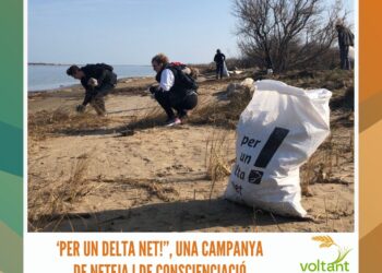 ‘Per un Delta Net!”, una campanya de neteja i de conscienciació