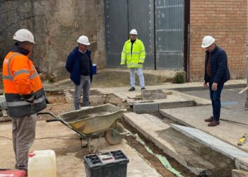 El govern de l’Ampolla comprova l’evolució de les obres de l’avinguda de la Generalitat i les possibles afectacions