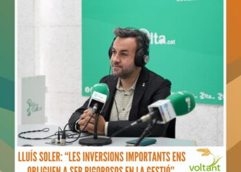 Lluís Soler: “Les inversions importants ens obliguen a ser rigorosos en la gestió del dia a dia”