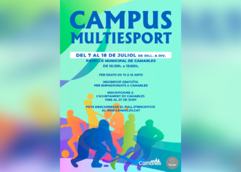 Camarles reobre les inscripcions per al Campus de Multiesports 2025