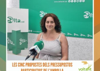 Les cinc propostes dels pressupostos participatius de l’Ampolla