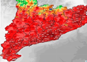 Els municipis del Delta freguen els 40 graus en plena onada de calor