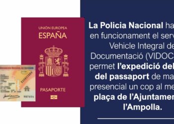 L’Ampolla acosta els tràmits d’identitat a la ciutadania amb un servei mensual mòbil de DNI i passaport