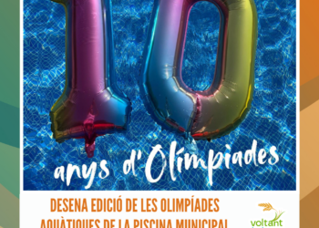 Desena edició de les Olimpíades Aquàtiques de la piscina de Sant Jaume d’Enveja