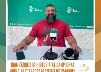 Joan Ferrer fa història al Campionat Mundial d’Arrossegament de Camions