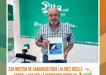 23a Mostra de Canaricultura i altres ocells cancel·lada per la dermatosi nodular