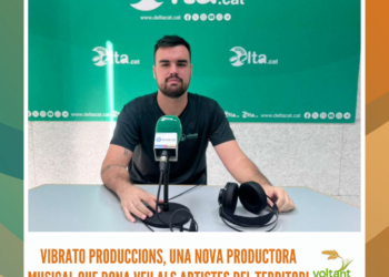 Vibrato Produccions, una nova productora musical que dona veu als artistes del territori