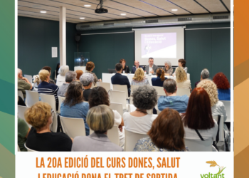 La 20a edició del curs Dones, Salut i Educació dona el tret de sortida