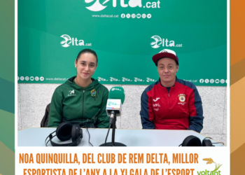 Noa Quinquilla, del Club de Rem Delta, millor esportista de l’any a la XI Gala de l’Esport de Sant Jaume d’Enveja