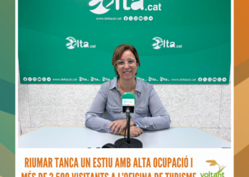 Riumar tanca un estiu amb alta ocupació i més de 3.500 visitants a l’Oficina de Turisme
