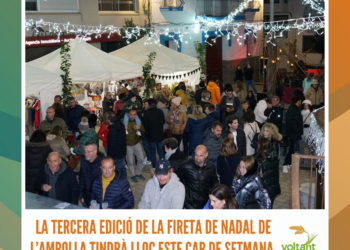 La tercera edició de la Fireta de Nadal de l’Ampolla tindrà lloc este cap de setmana