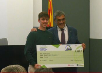 Sergi Franch Casanova guanya els Premis IDECE amb un treball sobre el cultiu ecològic de l’arròs