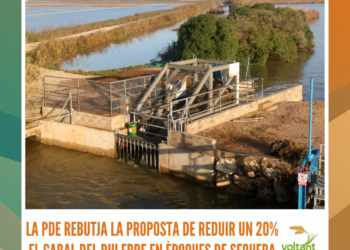 La PDE rebutja la proposta de reduir un 20% el cabal del riu Ebre en èpoques de sequera