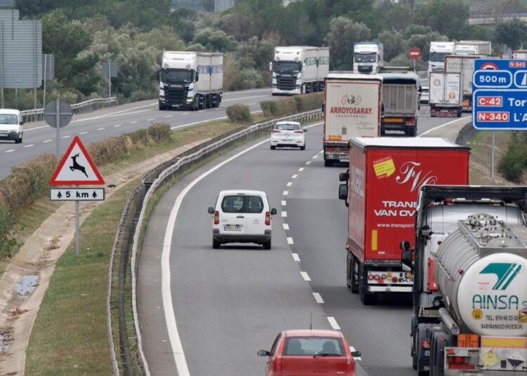 El Servei Català de Trànsit situa l’AP-7 com una de les vies amb més sinistralitat de Catalunya