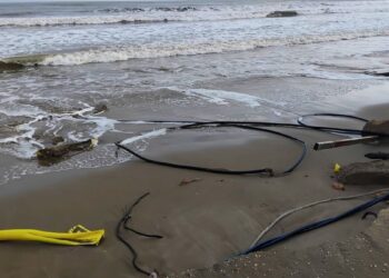 Acabades les hores crítiques del temporal marítim, Deltebre comença a fer balanç dels danys