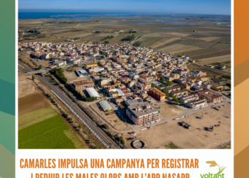 Camarles impulsa una campanya per registrar i reduir les males olors amb l’app NasApp
