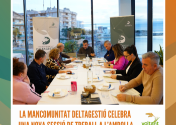 La Mancomunitat DeltaGestió celebra una nova sessió de treball a l’Ampolla