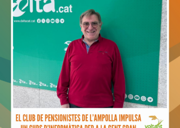 El Club de Pensionistes de l’Ampolla impulsa un curs d’informàtica per a la gent gran